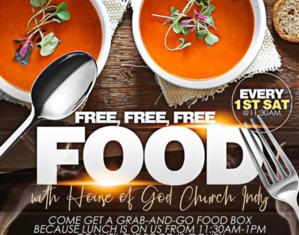 Free Food Every 1st Saturday!
